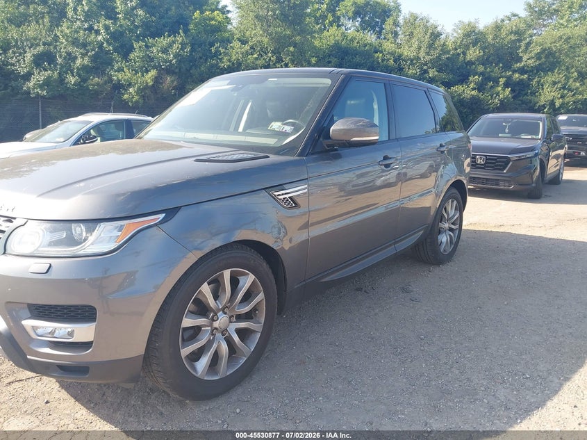2015 Land Rover Range Rover Sport 3.0L V6 Supercharged Hse VIN: SALWR2VF5FA621156 Lot: 45530877