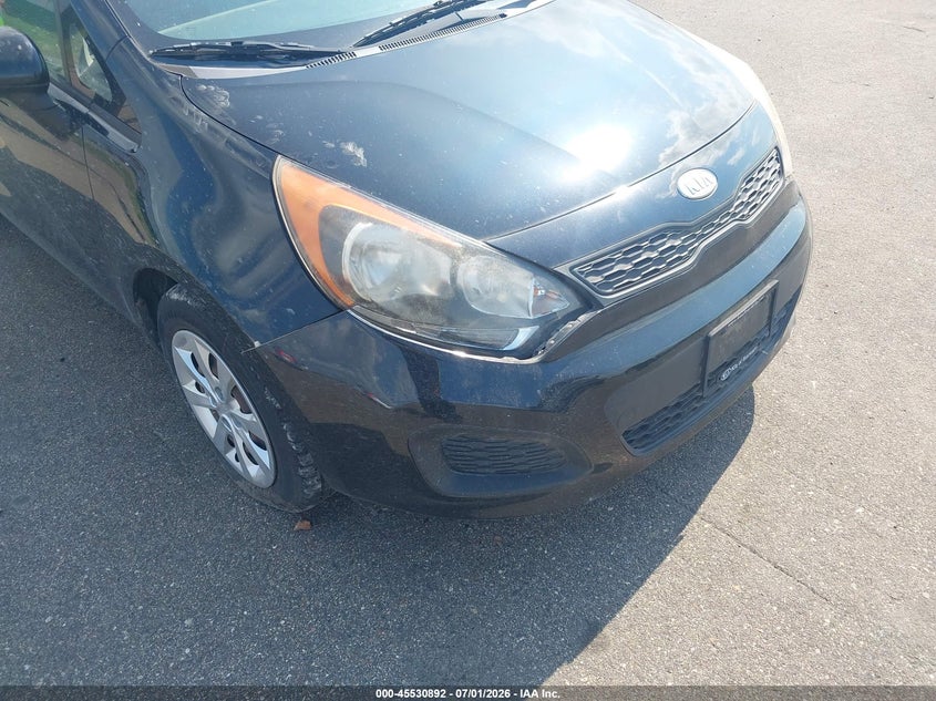 2013 Kia Rio Lx VIN: KNADM5A36D6099869 Lot: 45530892