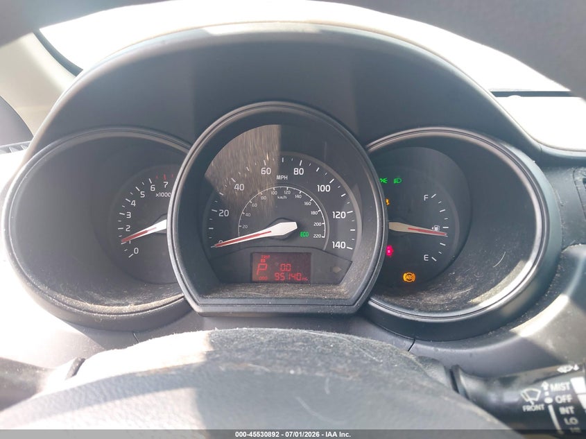 2013 Kia Rio Lx VIN: KNADM5A36D6099869 Lot: 45530892