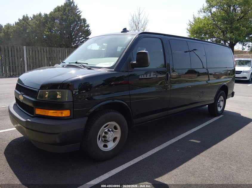 2020 Chevrolet Express Passenger Rwd 3500 Extended Wheelbase Ls 1GAZGNFG5L1139231 photo 1