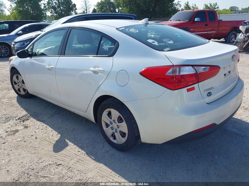 2016 KIA FORTE SEDAN 1.8L I-4 DOHC, VVT, 145HP