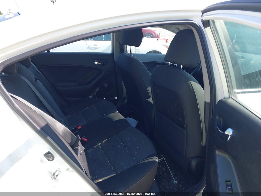 2016 KIA FORTE SEDAN 1.8L I-4 DOHC, VVT, 145HP