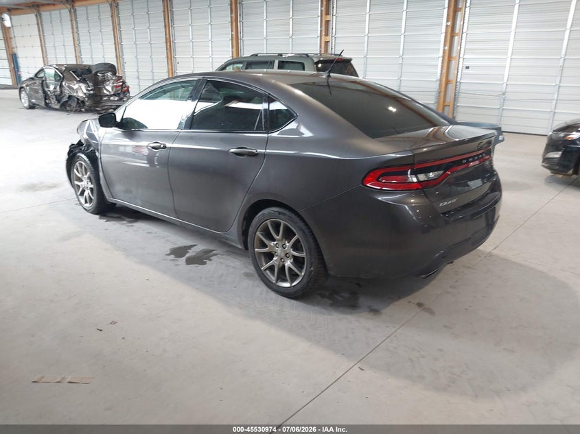 Vin: 1c3cdfeb7fd266250, lot: 46029218, dodge dart gt 20153