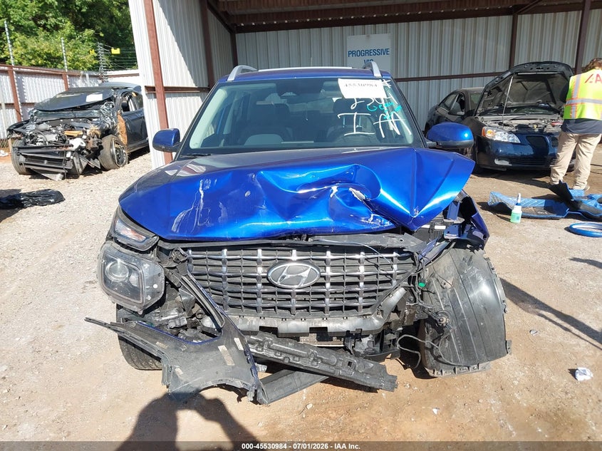 2023 Hyundai Venue Sel VIN: KMHRC8A33PU262504 Lot: 45530984