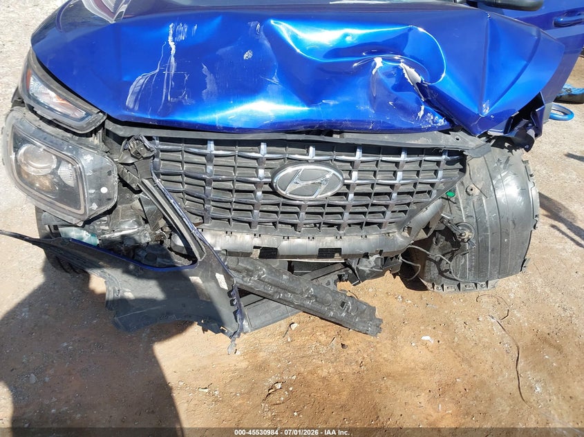 2023 Hyundai Venue Sel VIN: KMHRC8A33PU262504 Lot: 45530984