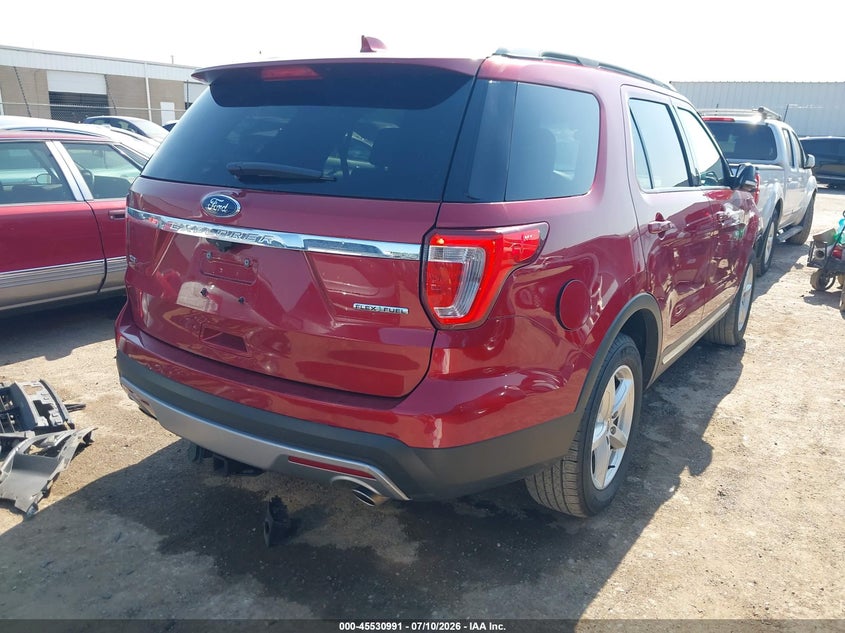 Vin: 1fm5k7d85gga24896, lot: 46029235, ford explorer xlt 20164