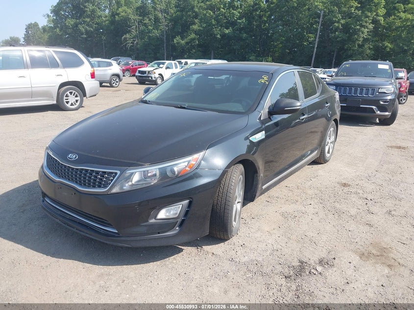 2014 Kia Optima Hybrid Lx KNAGM4AD2E5065239 photo 1