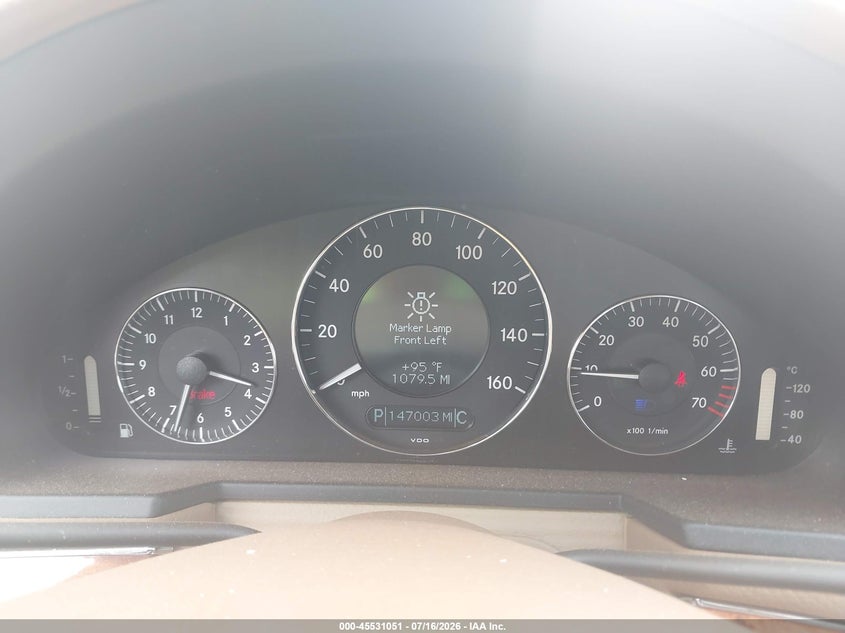2009 MERCEDES-BENZ E 350 auction photo 7