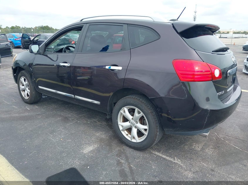 Vin: jn8as5mt1bw174986, lot: 46029299, nissan rogue sv 20113