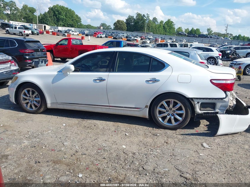 2007 Lexus Ls 460 VIN: JTHBL46FX75015040 Lot: 45531061