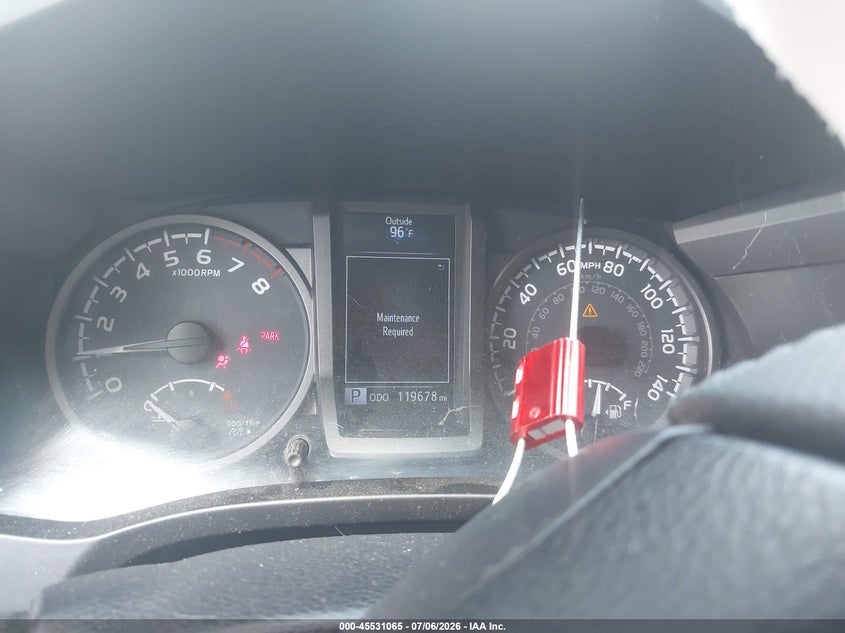2016 TOYOTA TACOMA auction photo 7