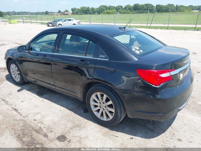 Vin: 1c3bc1fb0bn576258, lot: 46029320, chrysler 200 touring 20113