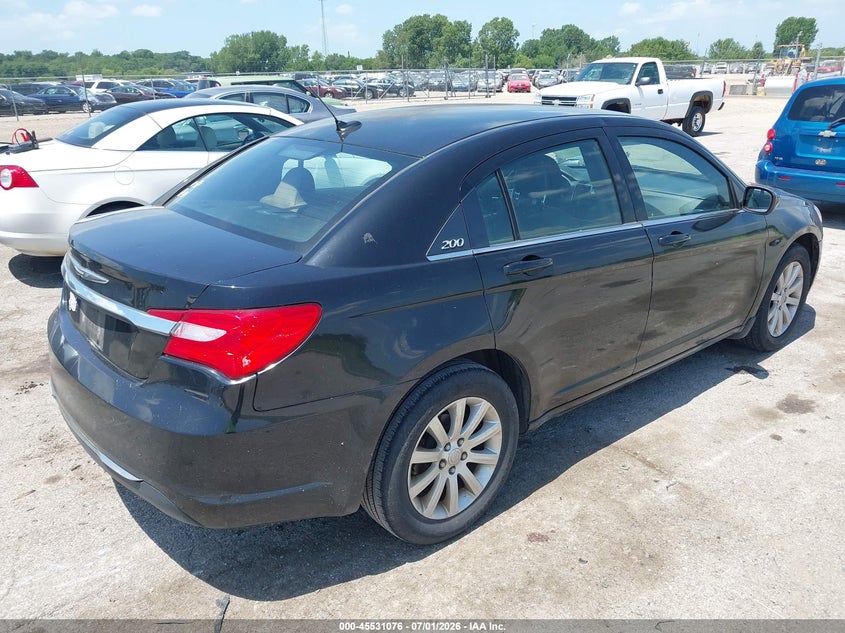 Vin: 1c3bc1fb0bn576258, lot: 46029320, chrysler 200 touring 20114