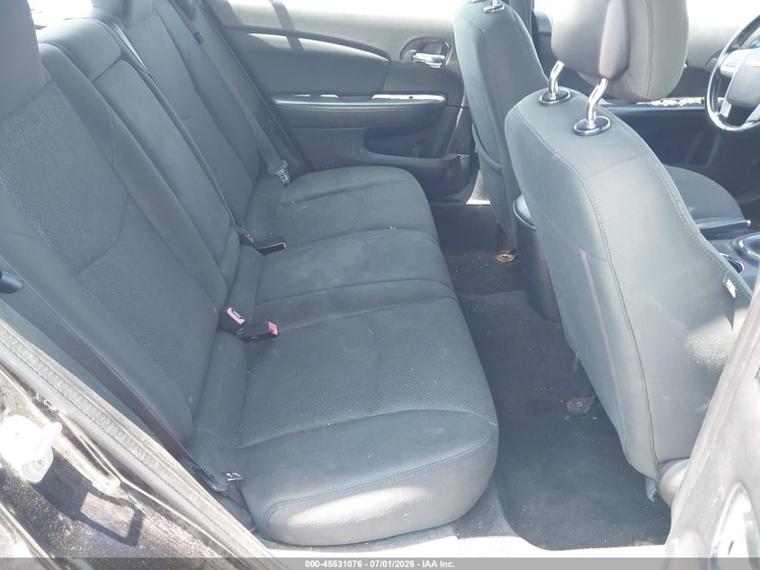 2011 CHRYSLER 200 SEDAN 2.4L I-4 DOHC, VVT, 173HP