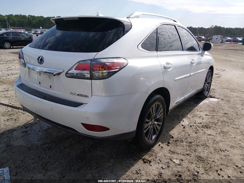 Vin: jtjbc1ba5d2055157, lot: 46029341, lexus rx 450h 20134