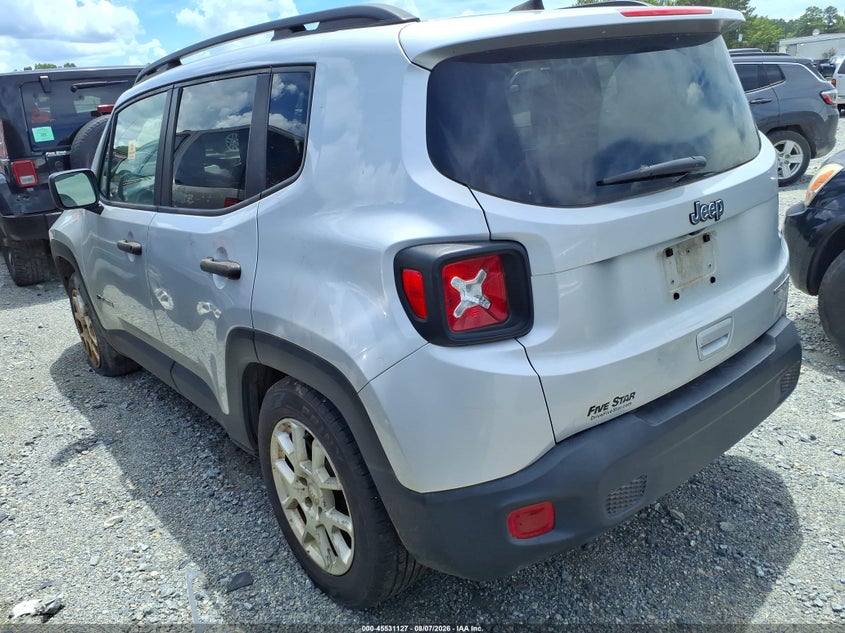 2021 JEEP RENEGADE auction photo 3