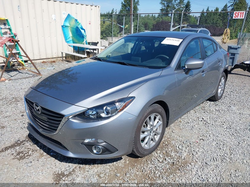 Vin: jm1bm1u74g1345725, lot: 46029404, mazda mazda3 i sport 20162