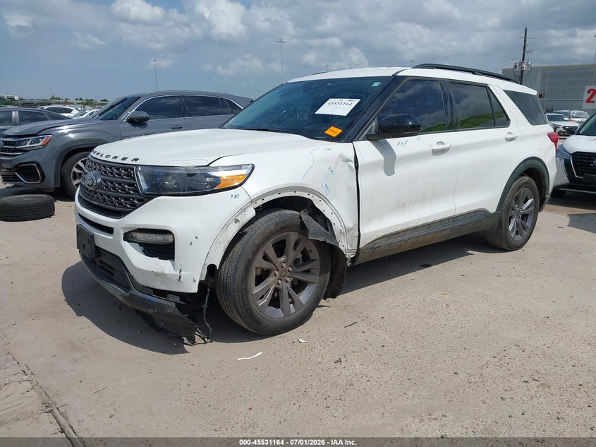 Vin: 1fmsk7dh6rga16201, lot: 46029408, ford explorer xlt 20242