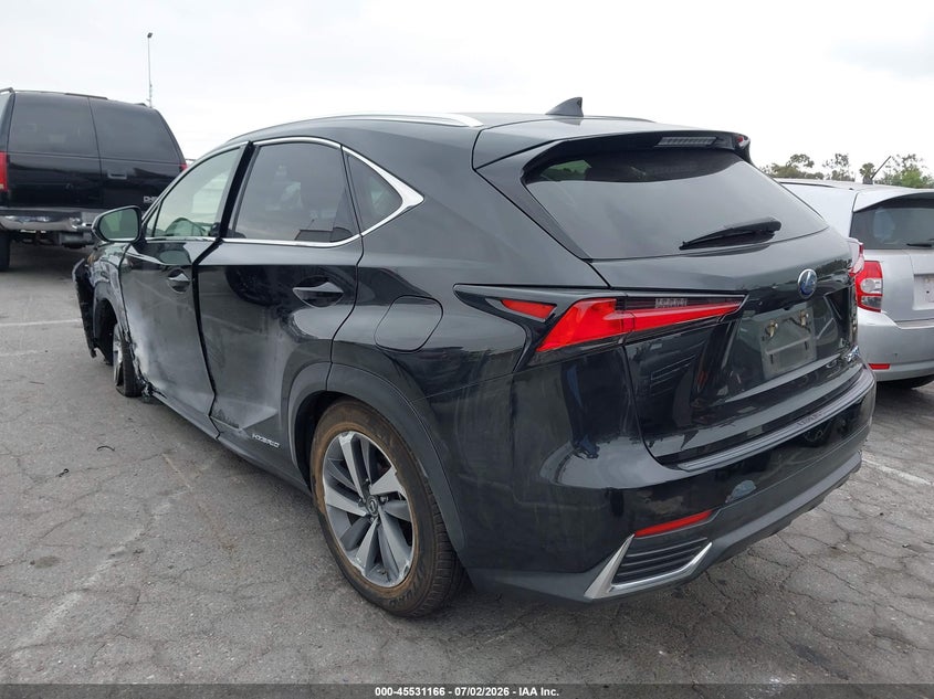2020 LEXUS NX 300H auction photo 3