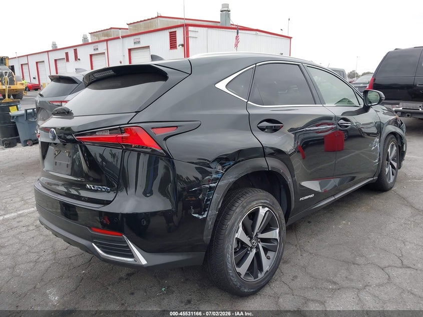 2020 LEXUS NX 300H auction photo 4