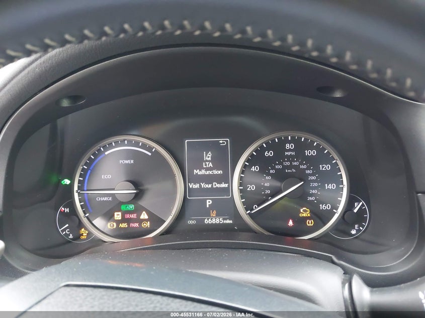 2020 LEXUS NX 300H auction photo 7