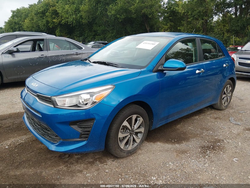Vin: 3kpa25adxpe627268, lot: 46029424, kia rio 5-door s 20232
