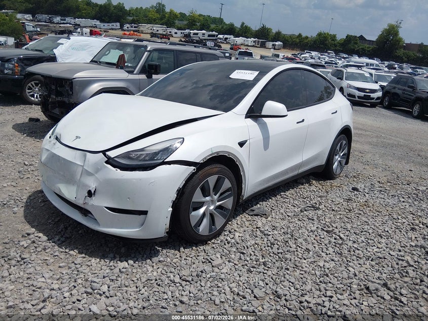 2021 TESLA MODEL Y auction photo 2
