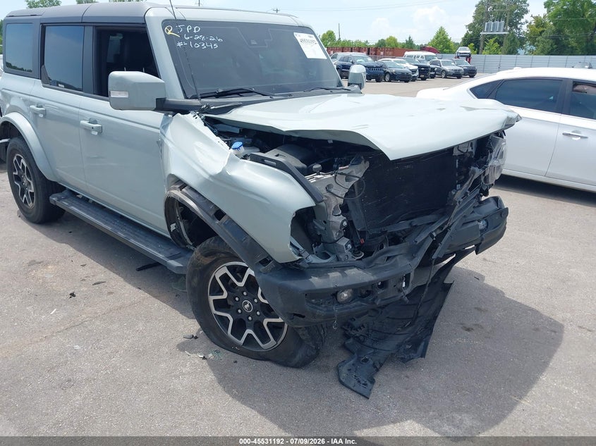 2024 Ford Bronco Outer Banks VIN: 1FMDE8BH9RLA31467 Lot: 45531192