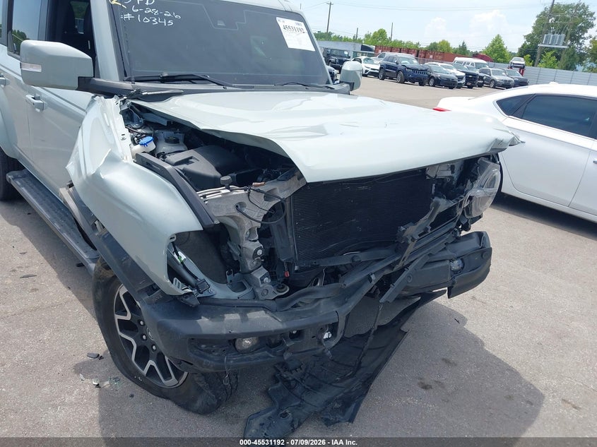 2024 Ford Bronco Outer Banks VIN: 1FMDE8BH9RLA31467 Lot: 45531192