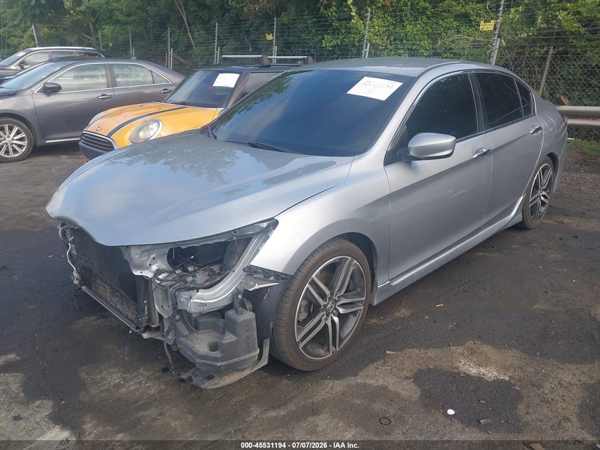 2017 Honda Accord Sport 1HGCR2F57HA270481 photo 1
