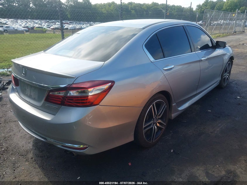 2017 HONDA ACCORD SPORT — Photo 4