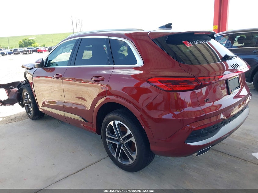 Vin: wa12aagu2s2066703, lot: 46029471, audi all-new q5 premium plus tfsi quattro s tronic 20253