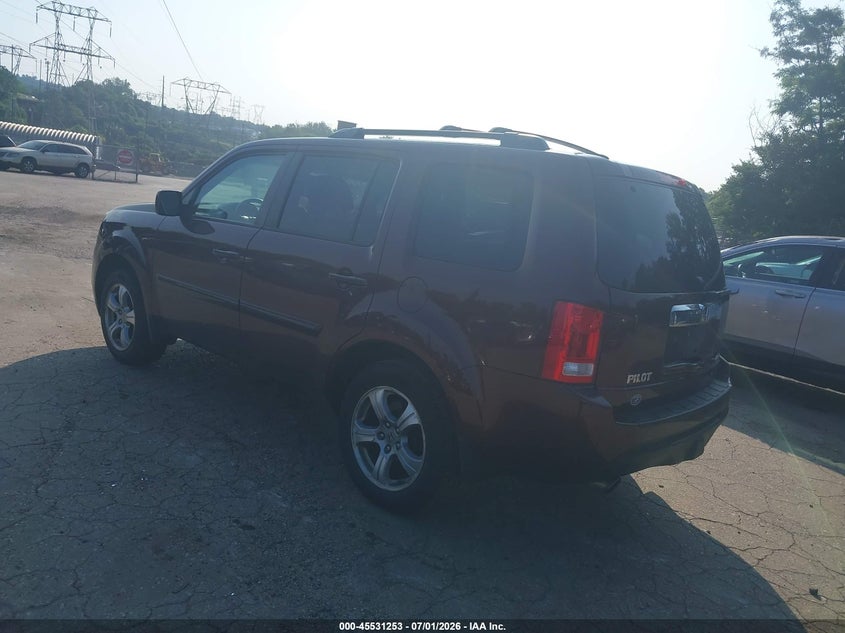 2012 HONDA PILOT auction photo 3