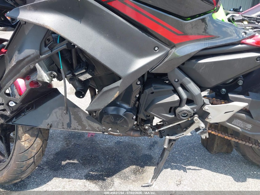 2022 Kawasaki Ex650 N VIN: ML5EXEN15NDA75256 Lot: 45531254