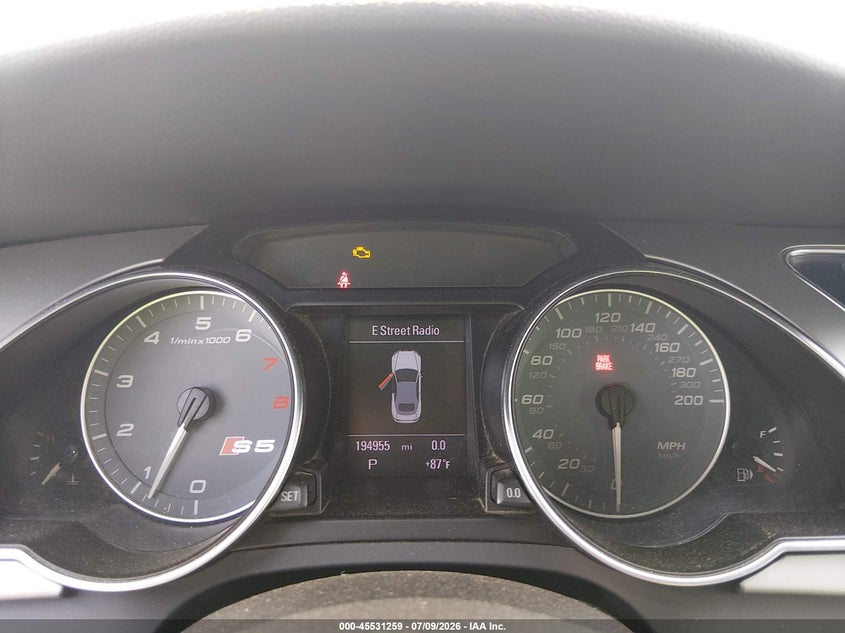 2011 Audi S5 3.0 Premium Plus VIN: WAUVGAFH1BN001522 Lot: 45531259