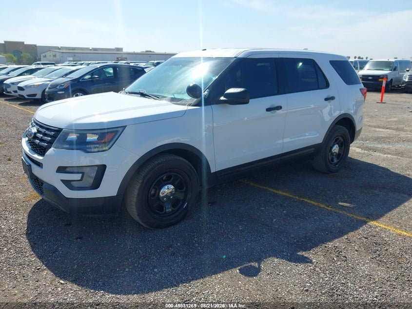 Vin: 1fm5k8ar1hgb72340, lot: 46029513, ford utility police interceptor 20172