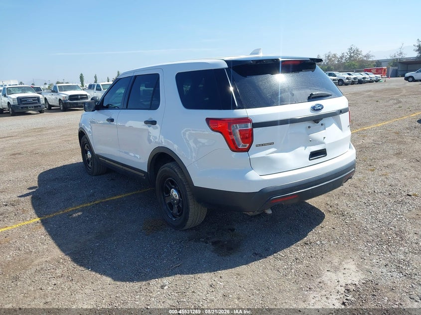 Vin: 1fm5k8ar1hgb72340, lot: 46029513, ford utility police interceptor 20173
