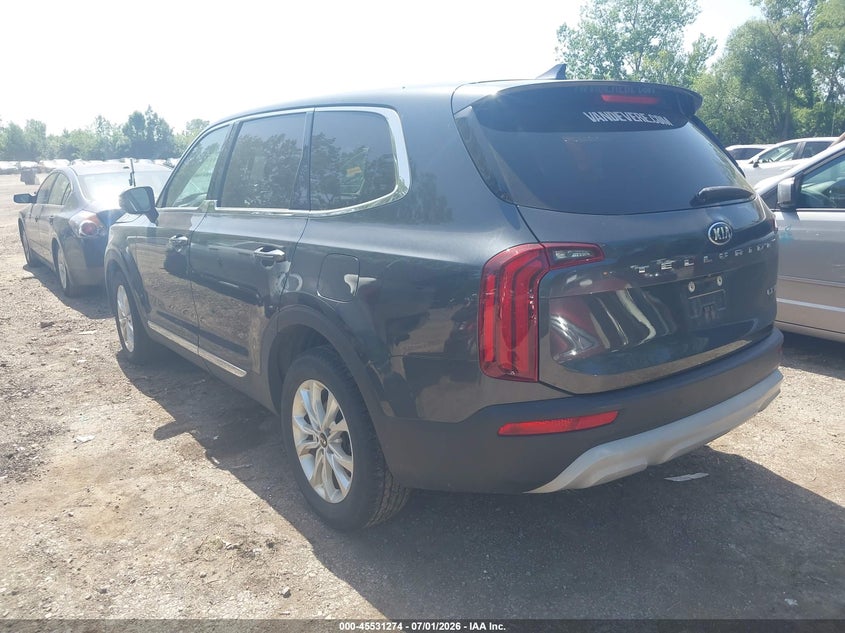 2020 KIA TELLURIDE auction photo 3
