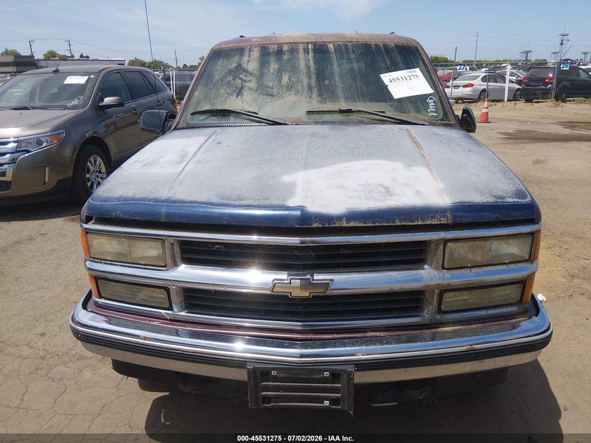 1996 Chevrolet Suburban K1500 VIN: 3GNFK16R6TG156258 Lot: 45531275
