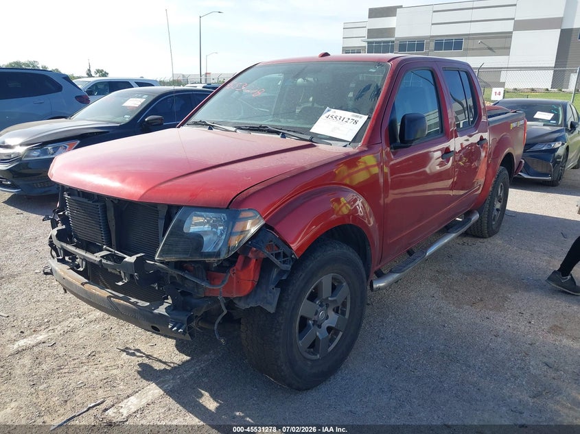 2013 NISSAN NAVARA (FRONTIER) TRUCK 4.0L V-6 DOHC, VVT, 261HP