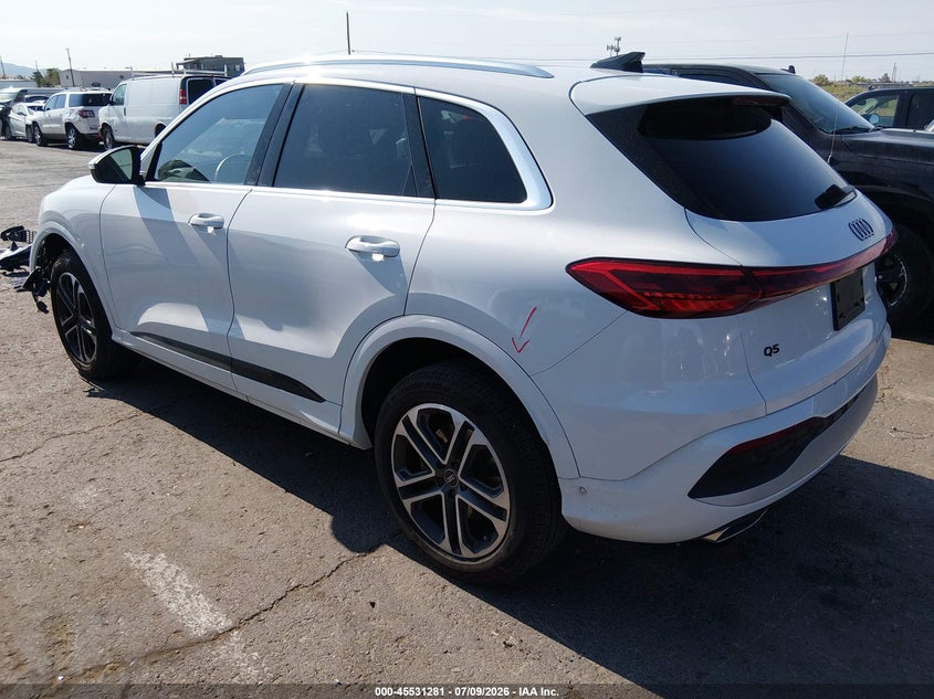 Vin: wa11aagu6s2039046, lot: 46029525, audi all-new q5 premium tfsi quattro s tronic 20253