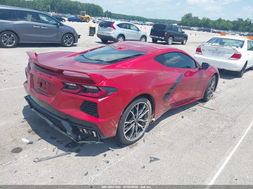 Vin: 1g1yb2d46r5121405, lot: 46029527, chevrolet corvette stingray rwd  2lt 20244