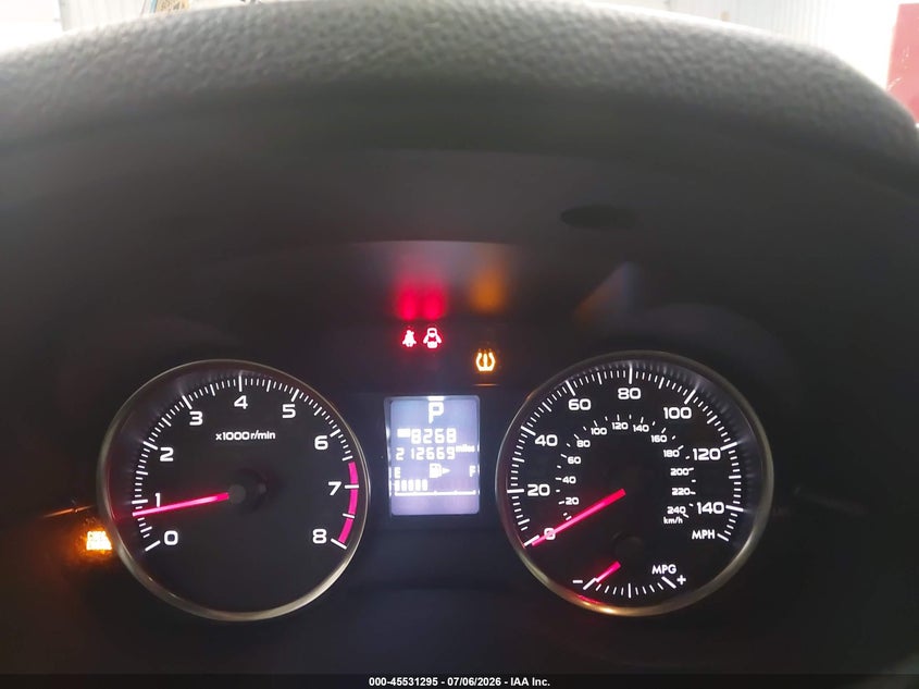 2016 SUBARU IMPREZA auction photo 7
