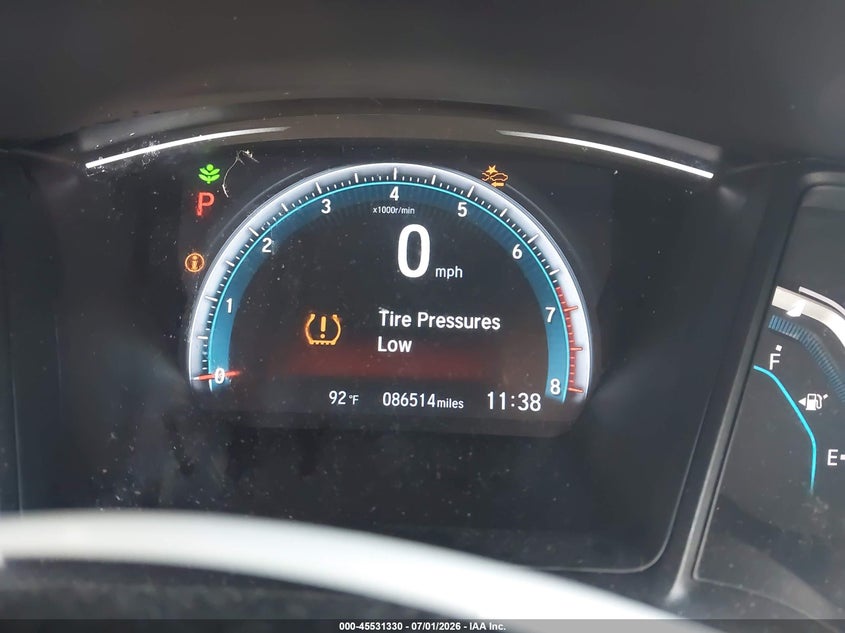 2018 HONDA CIVIC auction photo 7