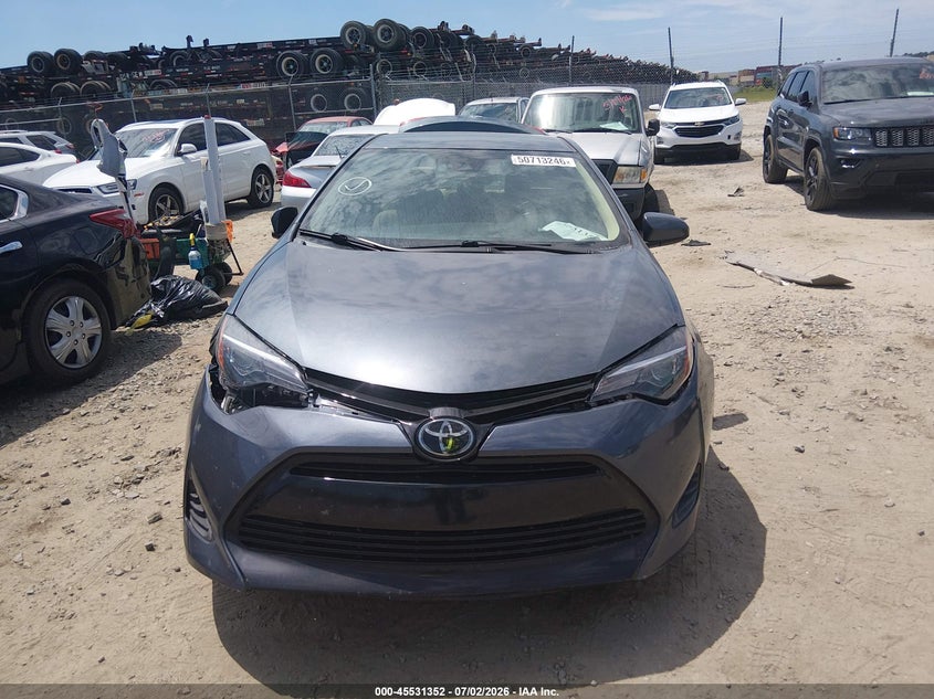 TOYOTA COROLLA 2018 VIN 2T1BURHE8JC096145