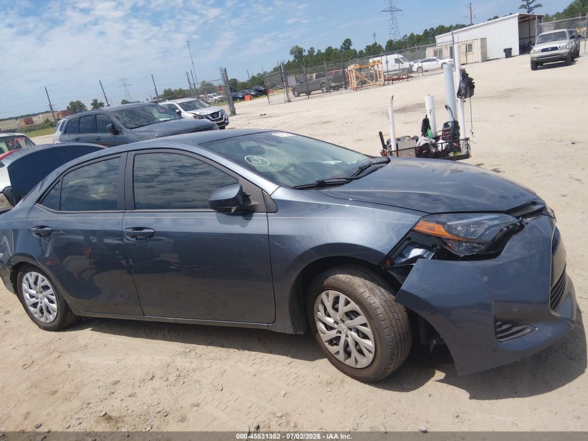 TOYOTA COROLLA 2018 VIN 2T1BURHE8JC096145