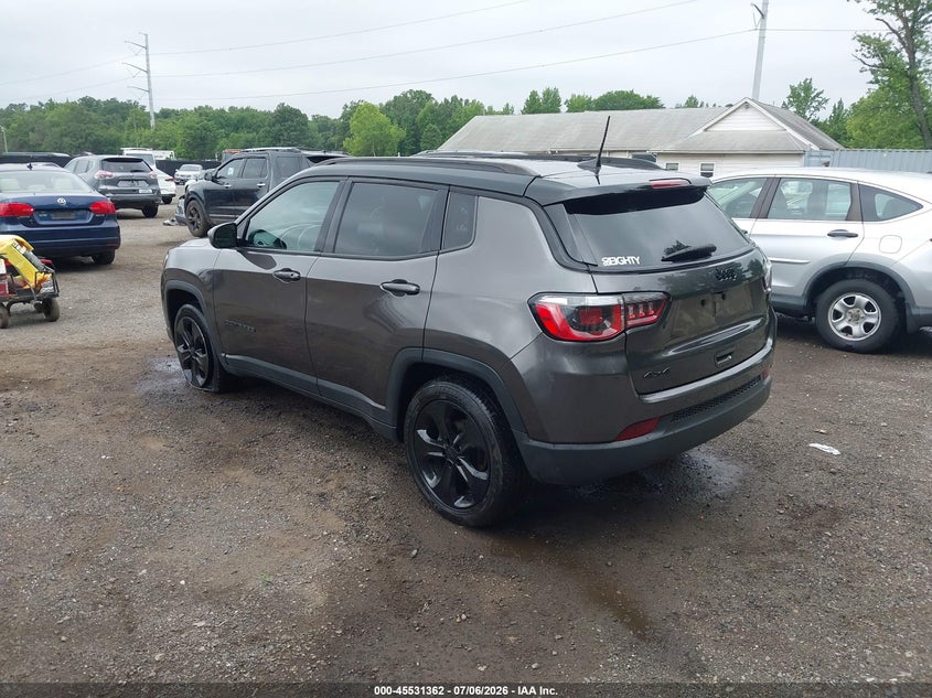 Vin: 3c4njdbbxkt656267, lot: 46029607, jeep compass altitude 4x4 20193
