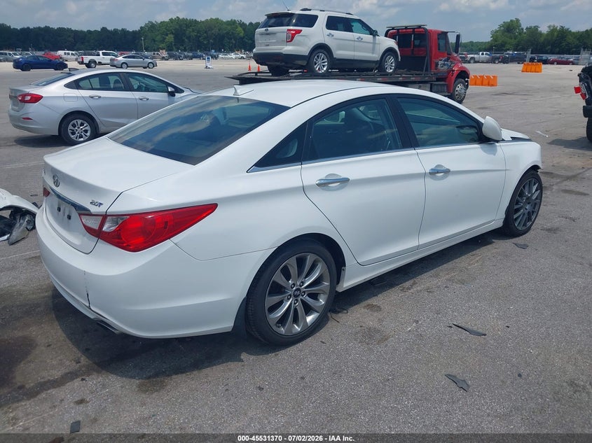 2012 HYUNDAI SONATA auction photo 4