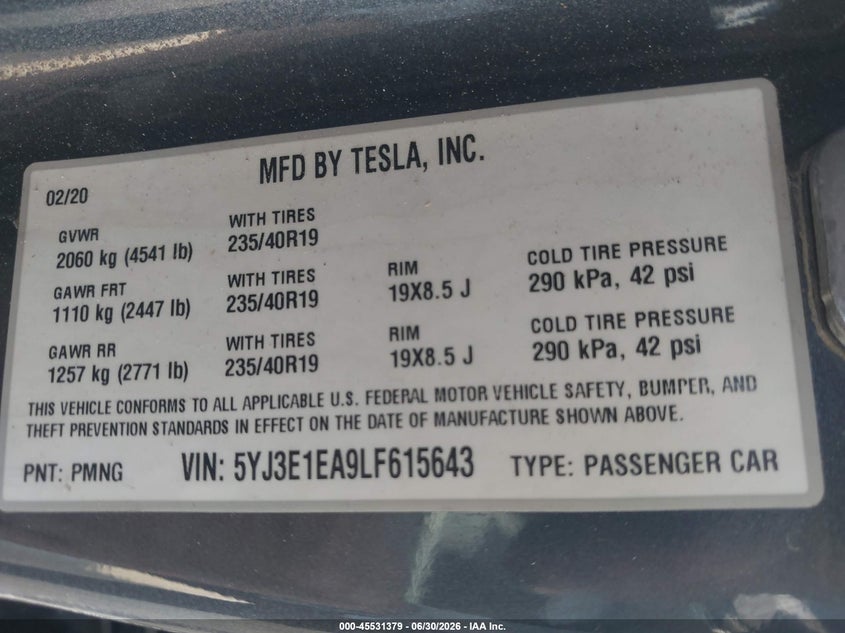 AtlanticExpress - Tesla Model 3