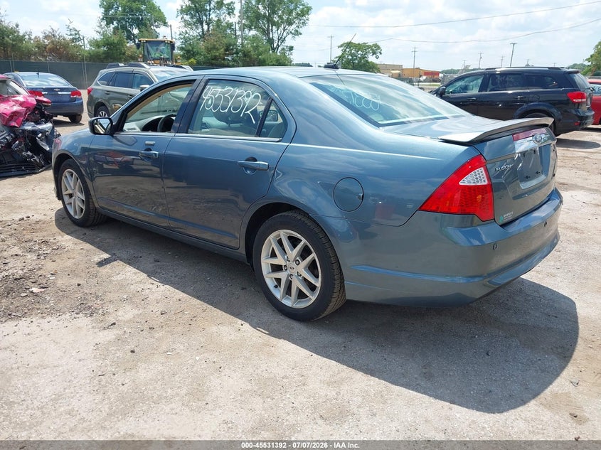 2012 FORD FUSION auction photo 3